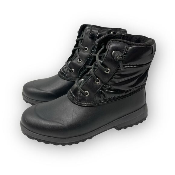 Sperry Maritime Repel Nylon Boot Black Women’s Size 7.5 - Picture 1 of 9